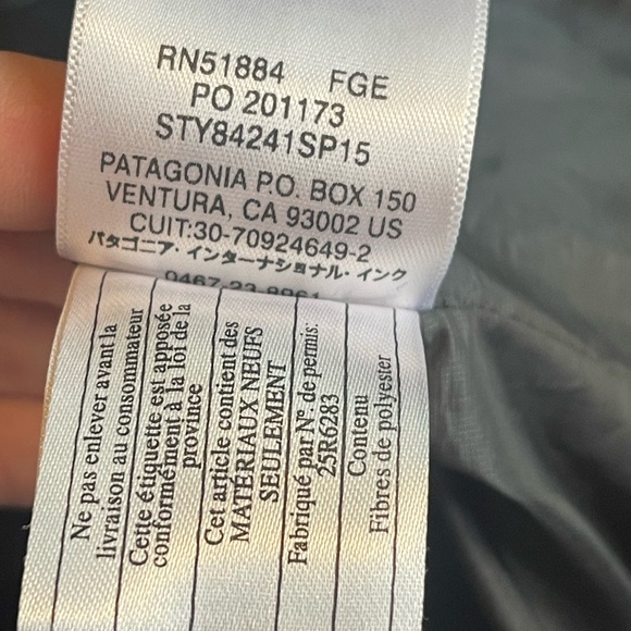 Patagonia Nano Puff Vest Black Size Medium - Picture 8 of 8